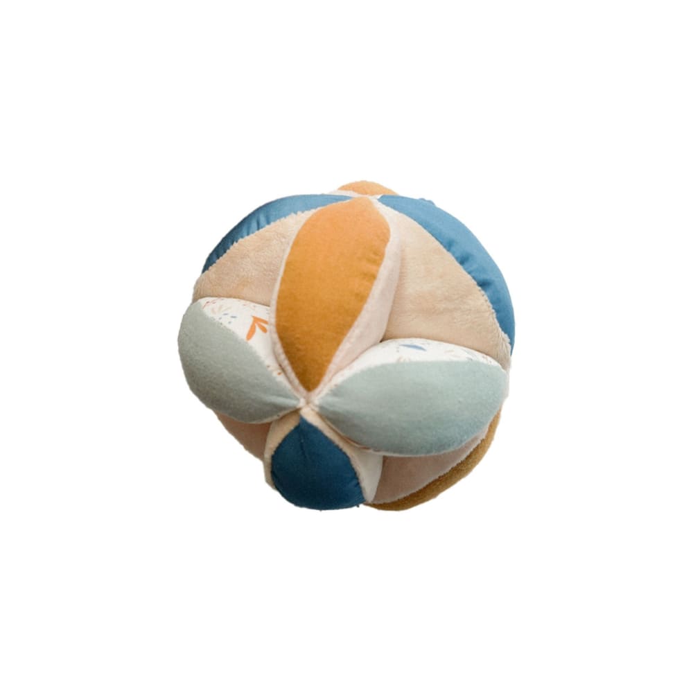 Home Maison - Balle sensorielle pour bébé coton/polyester bleu 12 cm