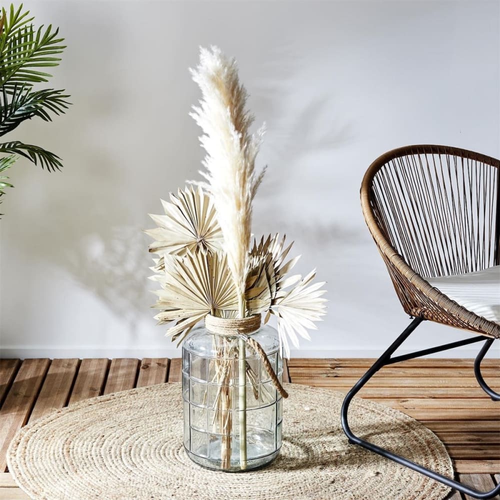 Pampa naturelle beige en roseau séché hauteur 120 cm - Maisons du Monde