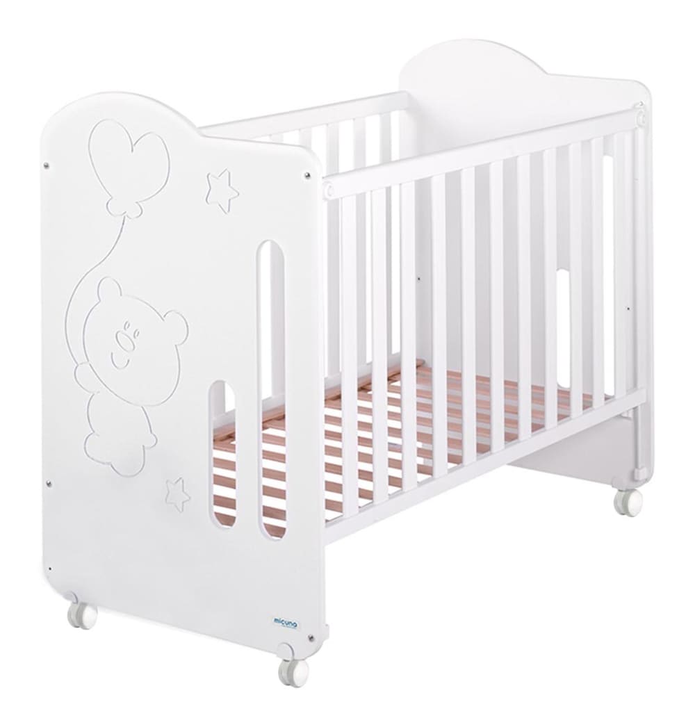 Micuna - Lit 120x60 Globito - Blanc
