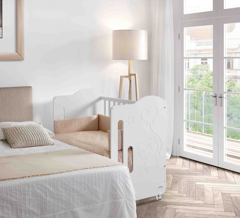Lit 120x60 Globito - Blanc (Micuna) - Image 1