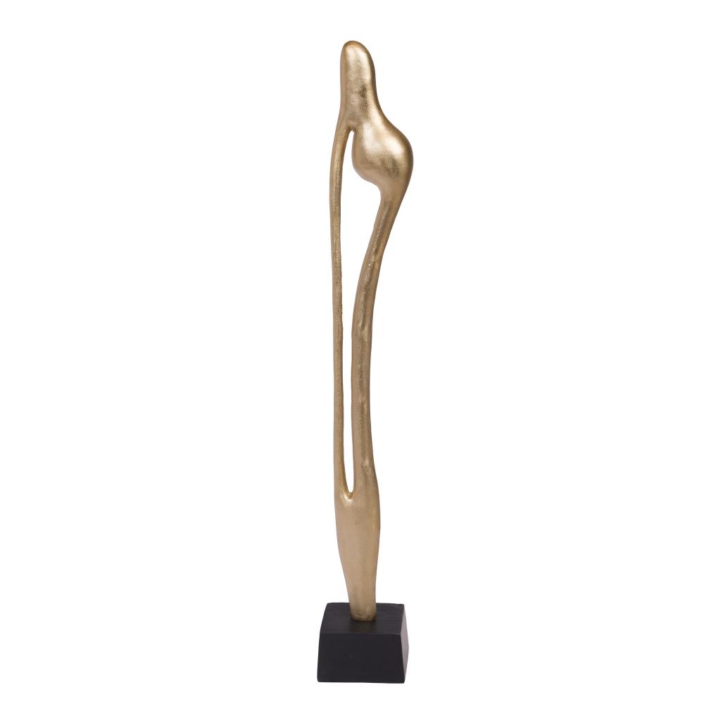Décoration Organic Gold hauteur 120 cm or / doré en aluminium