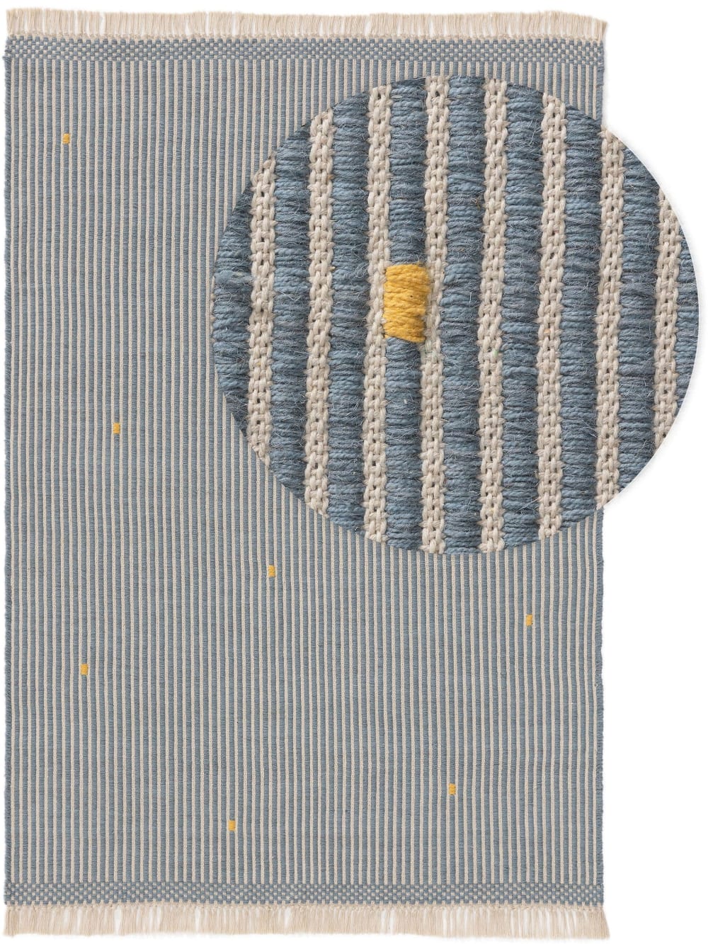 Tapis enfant bleu 120x170