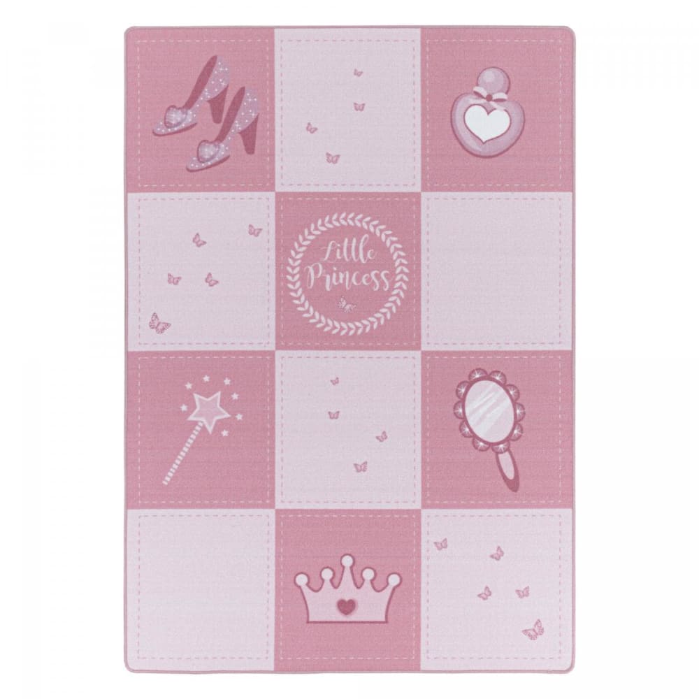 Tapis enfant 120x170 Lav 30°C rose