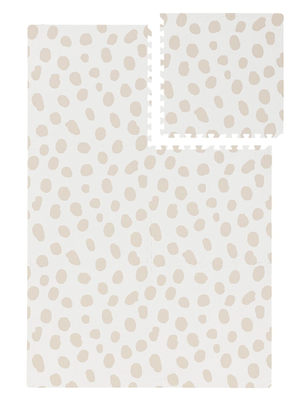 Tapis de jeu beige 120x180