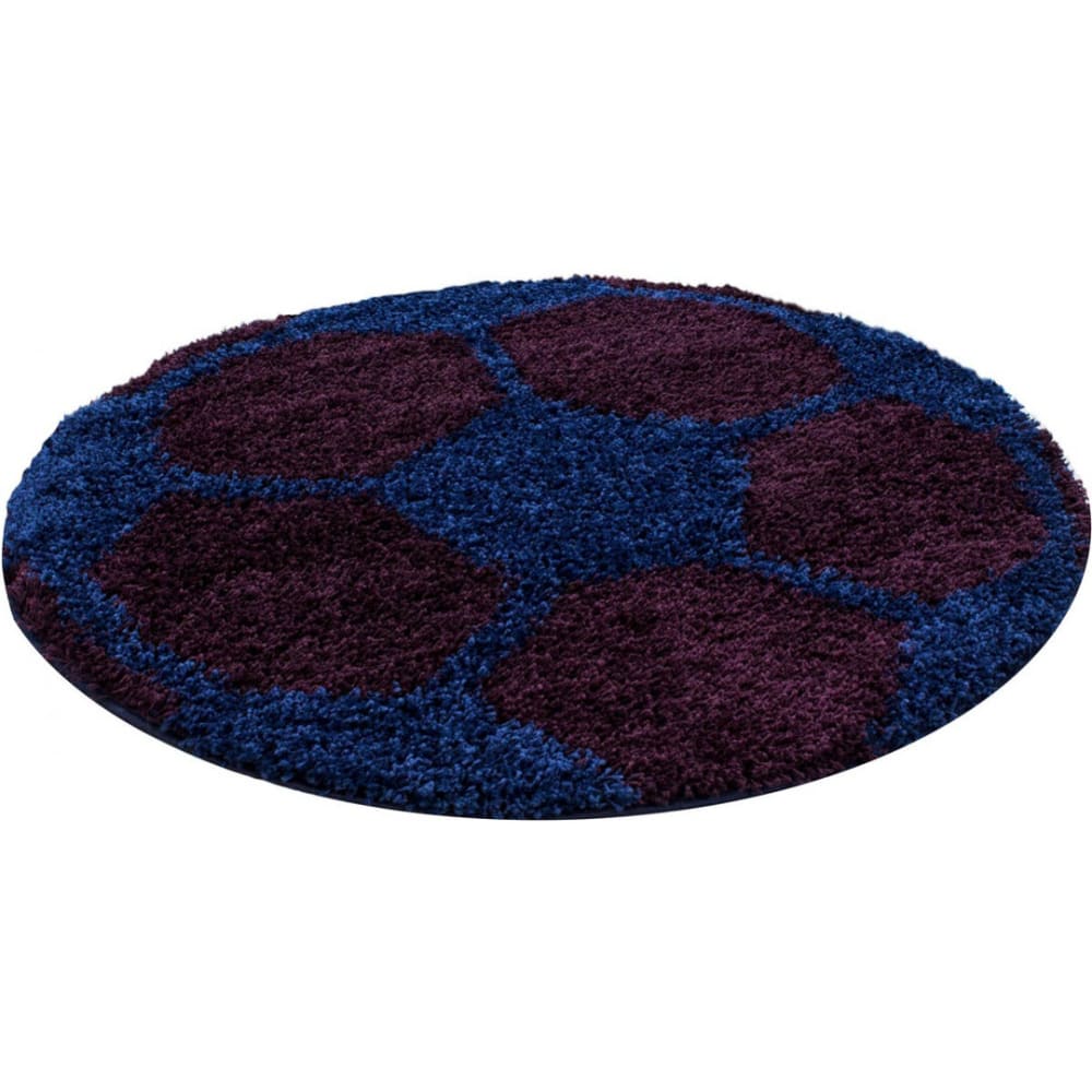 Tapis  enfant en polypropylène bleu marine Ø 120