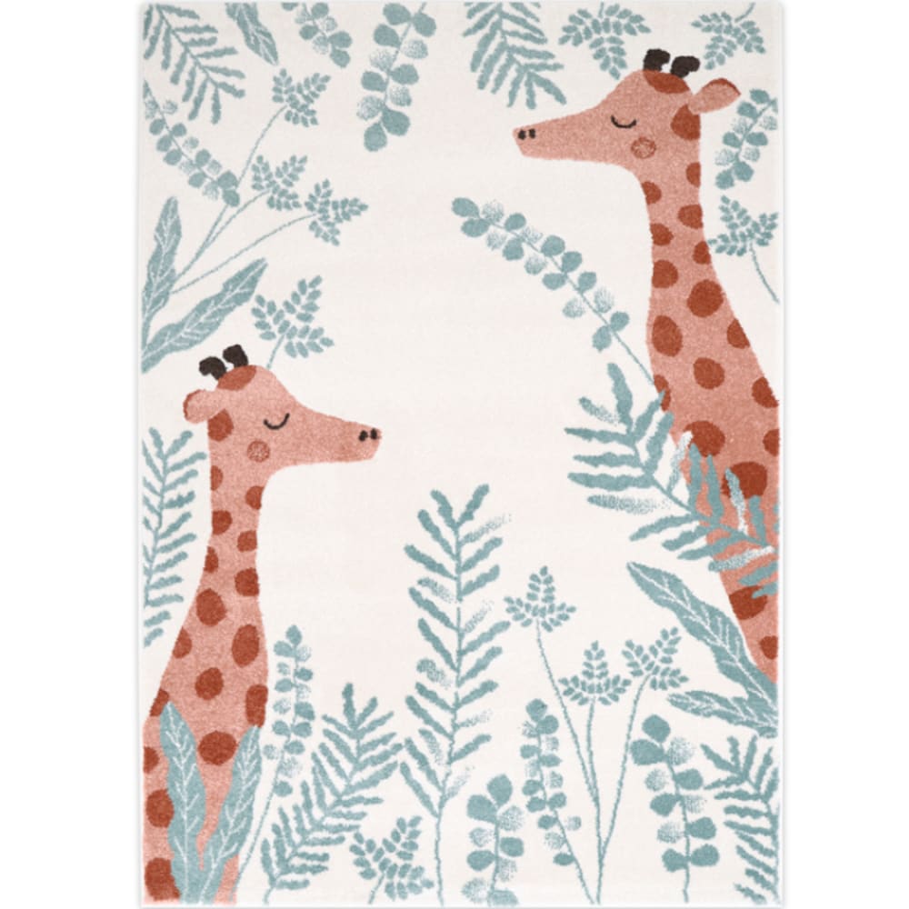 Tapis rectangulaire girafe Nisü (120 x 170 cm)