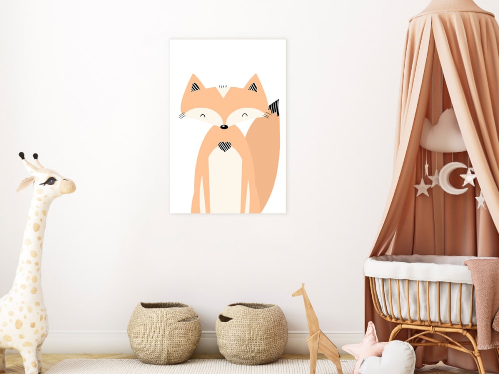 Tableau enfant - Adorables animaux - 80 x 120 cm - Maisons du Monde