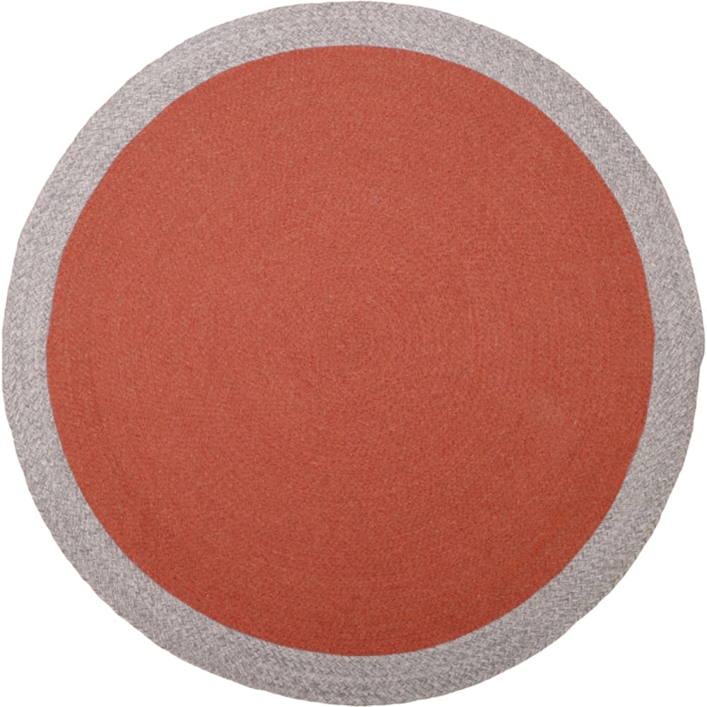 Tapis rond Nolan rouge (120 cm)