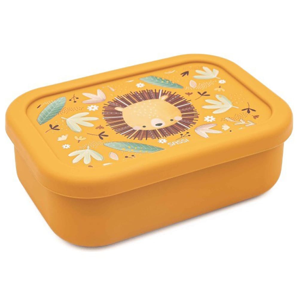 Sassi Junior Silikon lunchbox für kinder style modern ORANGE SILIKON-ORGANOSILOXAN Kinder