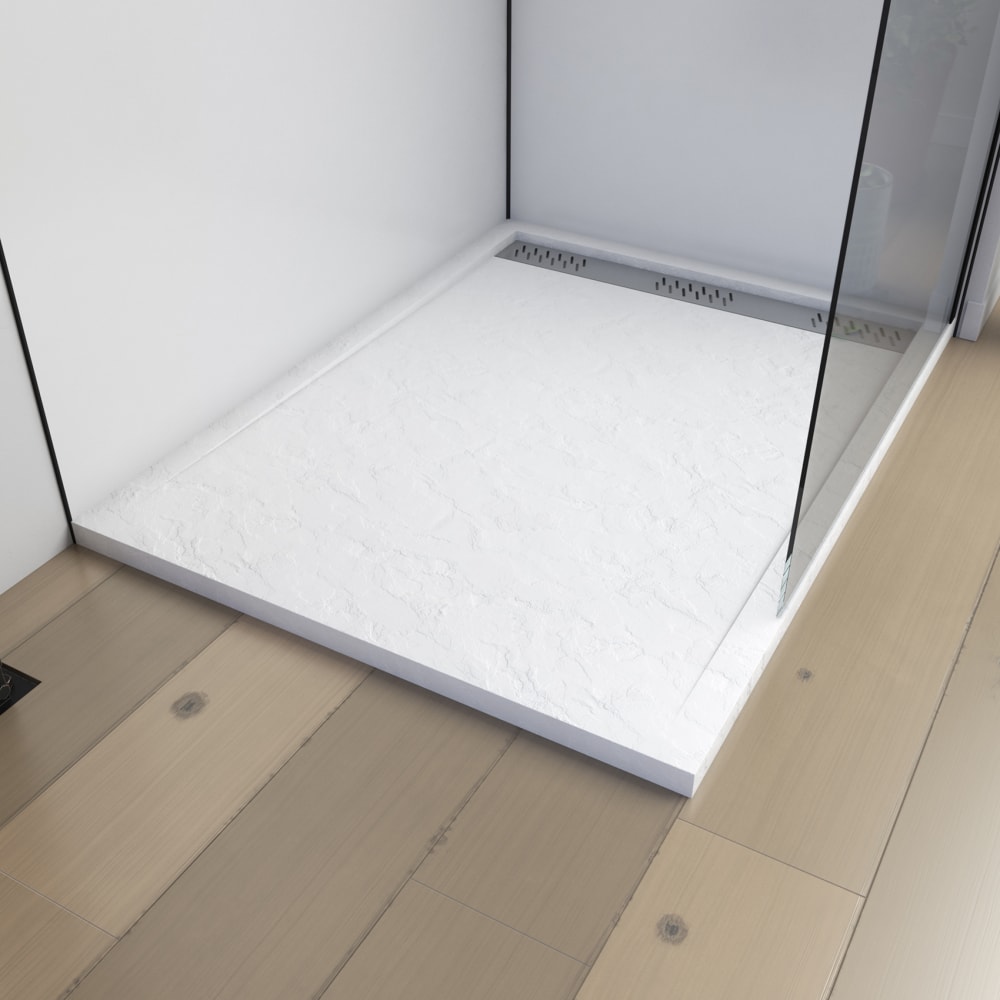 Receveur extra plat plastique