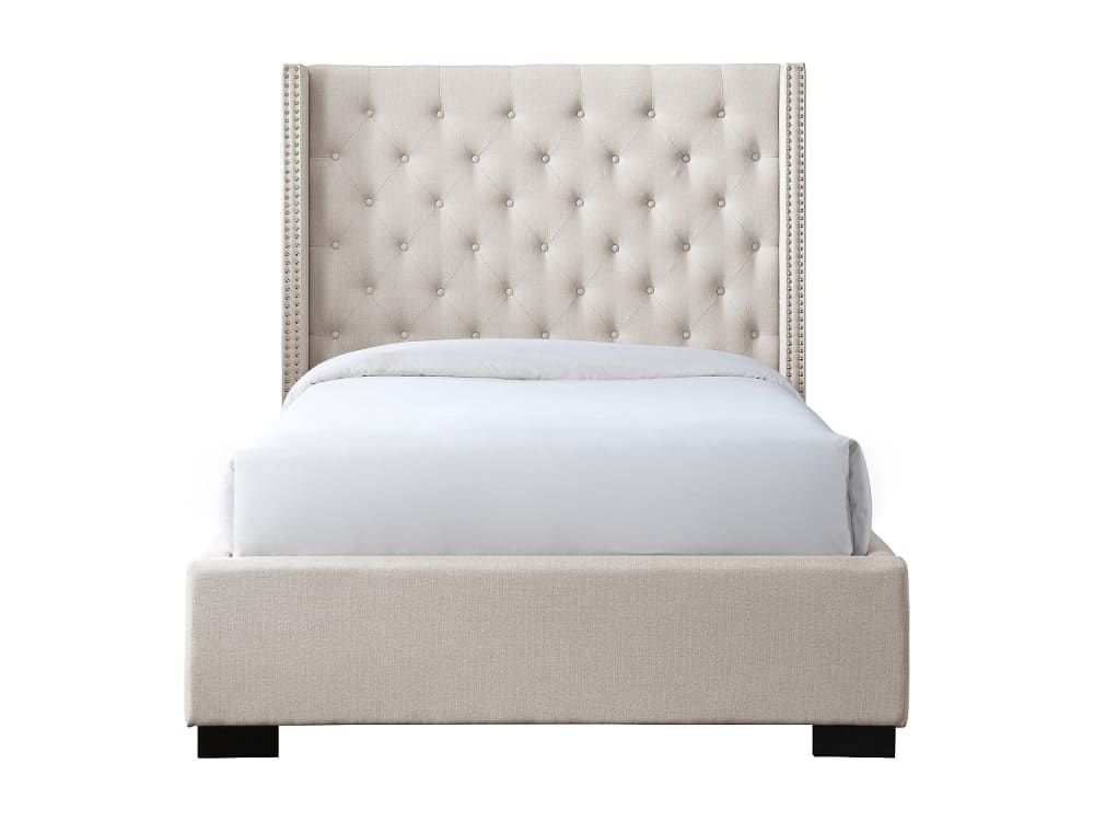 Cadre de lit  beige 120