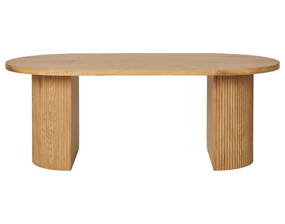Table basse style contemporain 120 cm bois