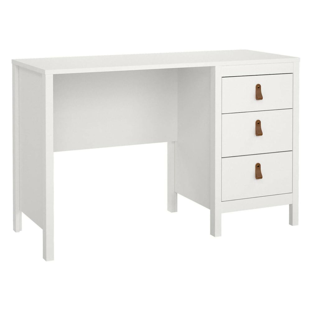 bureau en bois blanc