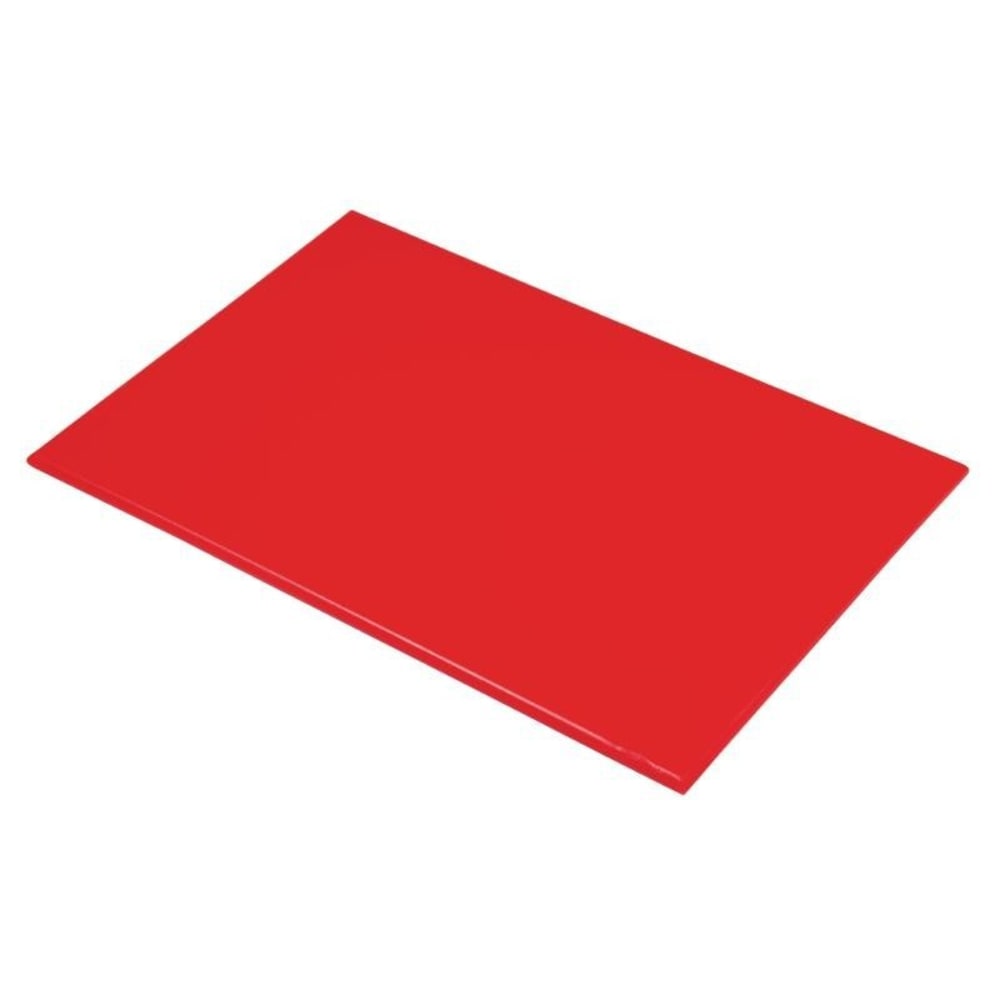 Planche à découper 600 x 450 x 12 mm haute densité rouge   hygiplas - Maisons du Monde