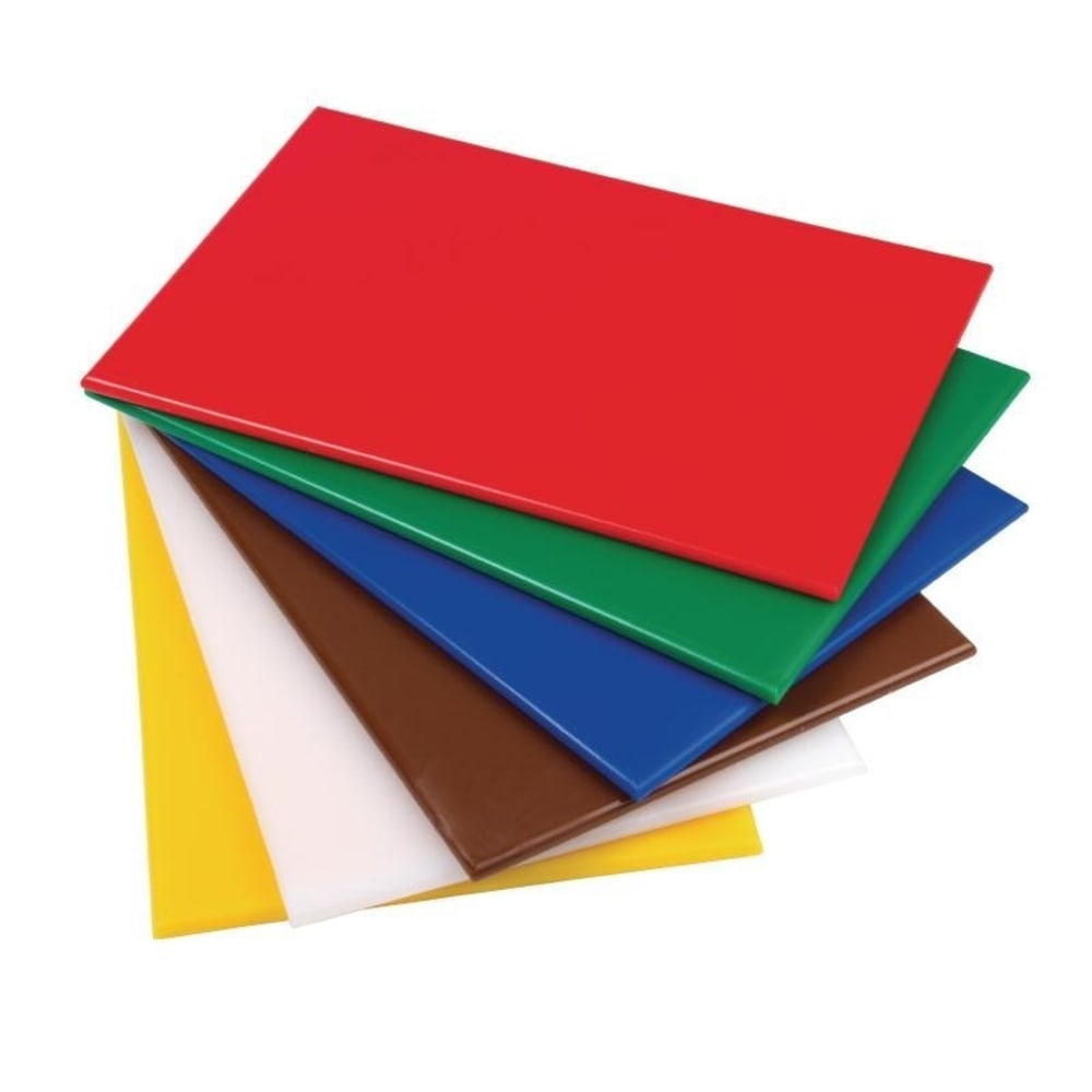 Planche à découper 450 x 300 x 12 mm couleur bleu   hygiplas - Maisons du Monde