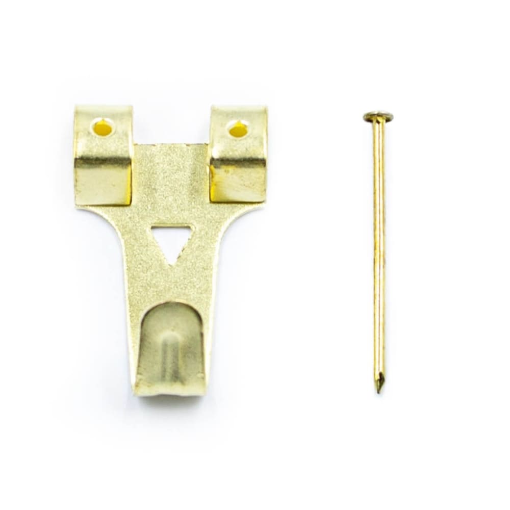 Lot de 3 crochets à tableau  n°3 pour 12 Kg métal