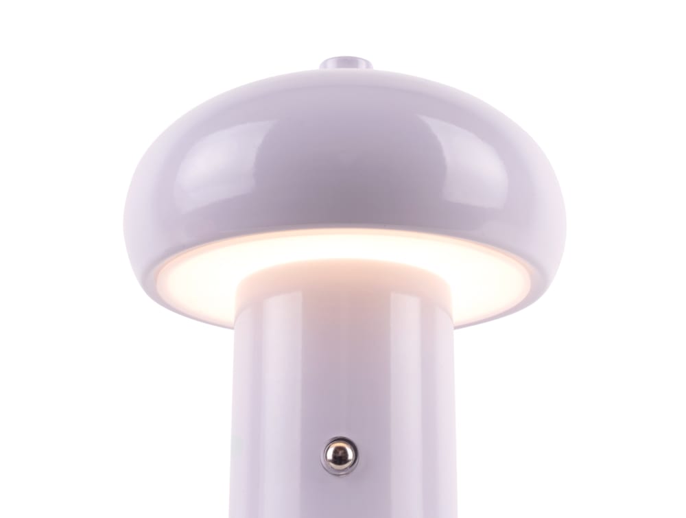 Lampe de table métal violet 12.5x12.5x15cm — vue 4