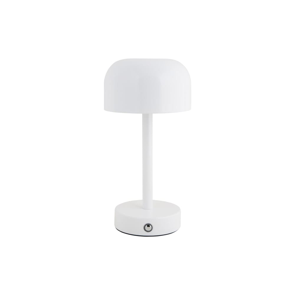 Lampe de Table fer blanc 12.5x12.5x24.5cm