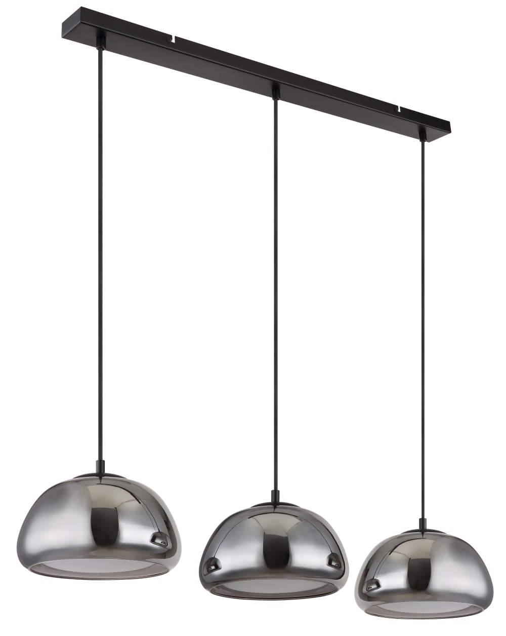 Suspension métal noir mat, 120cm — vue 4