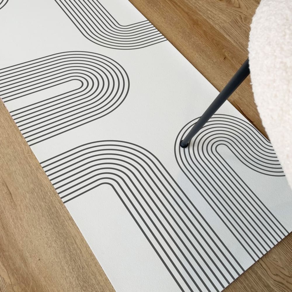 Tapis antidérapant - vinyle - int./ext. - Multicolore - 120x200cm