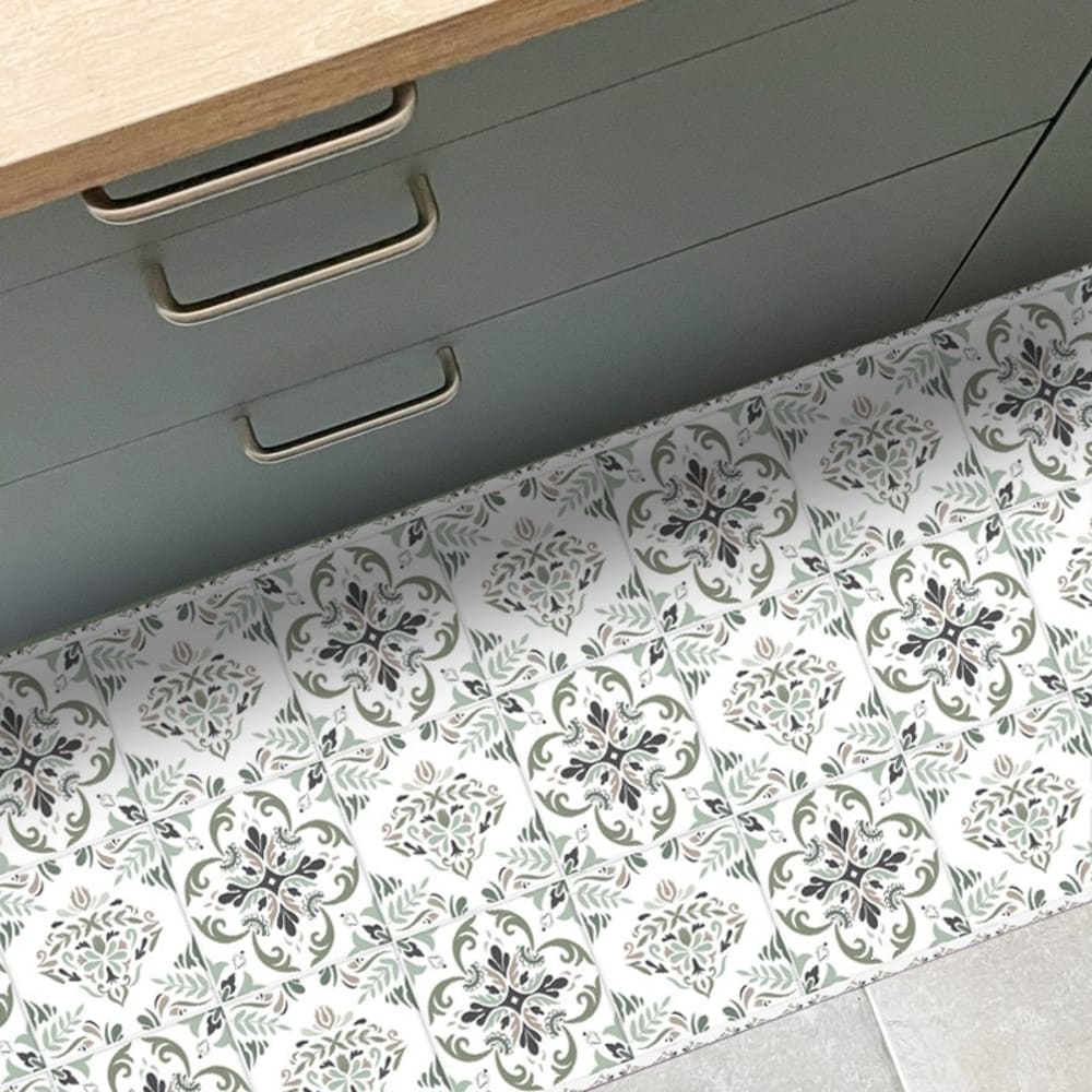 Tapis antidérapant - vinyle - int./ext. - Multicolore - 120x200cm