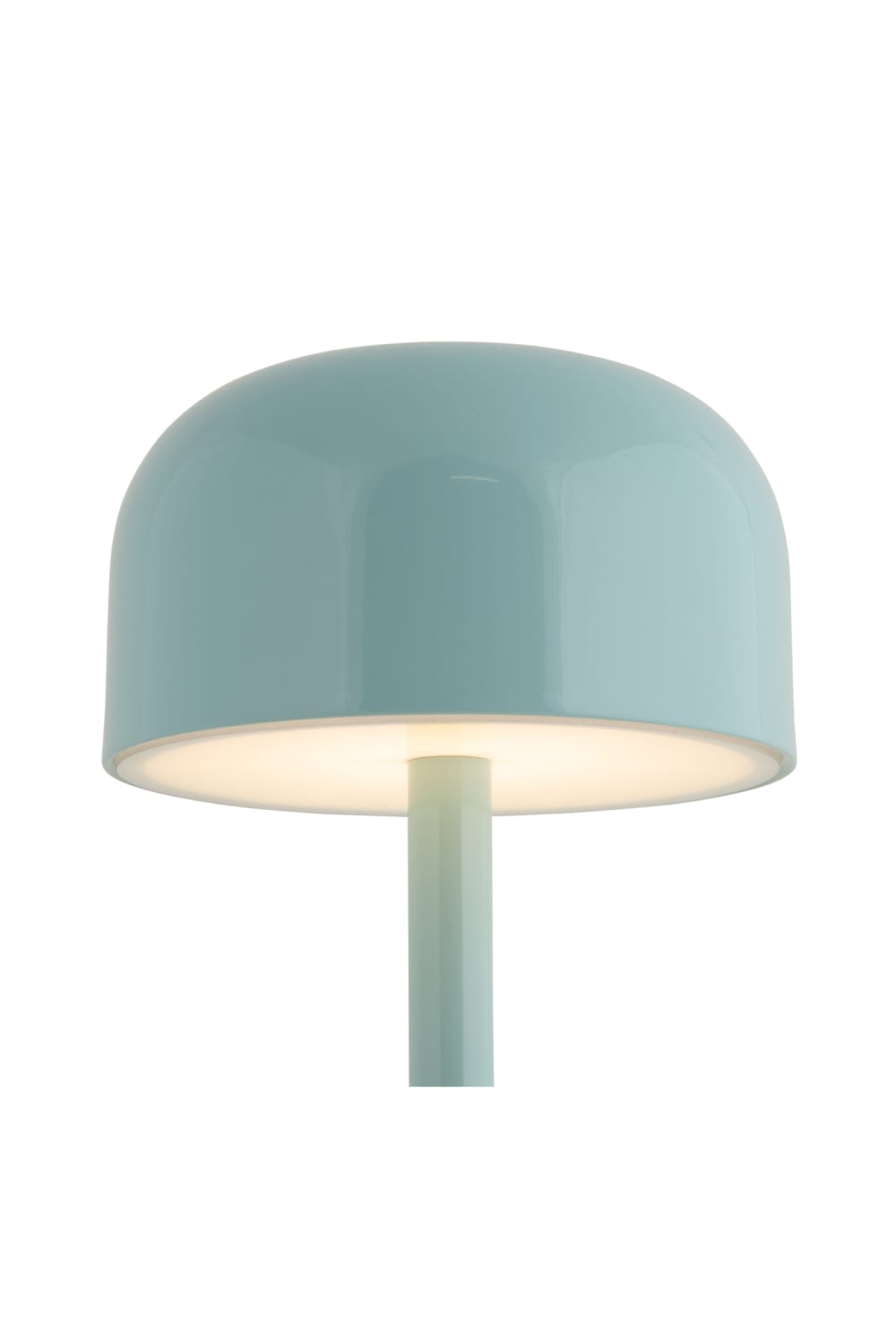 Lampe de table fer bleu 12.5x12.5x24.5cm — vue 4