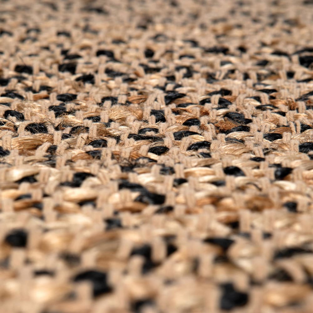 Tapis en jute carbone 120 x 170 cm — vue 4