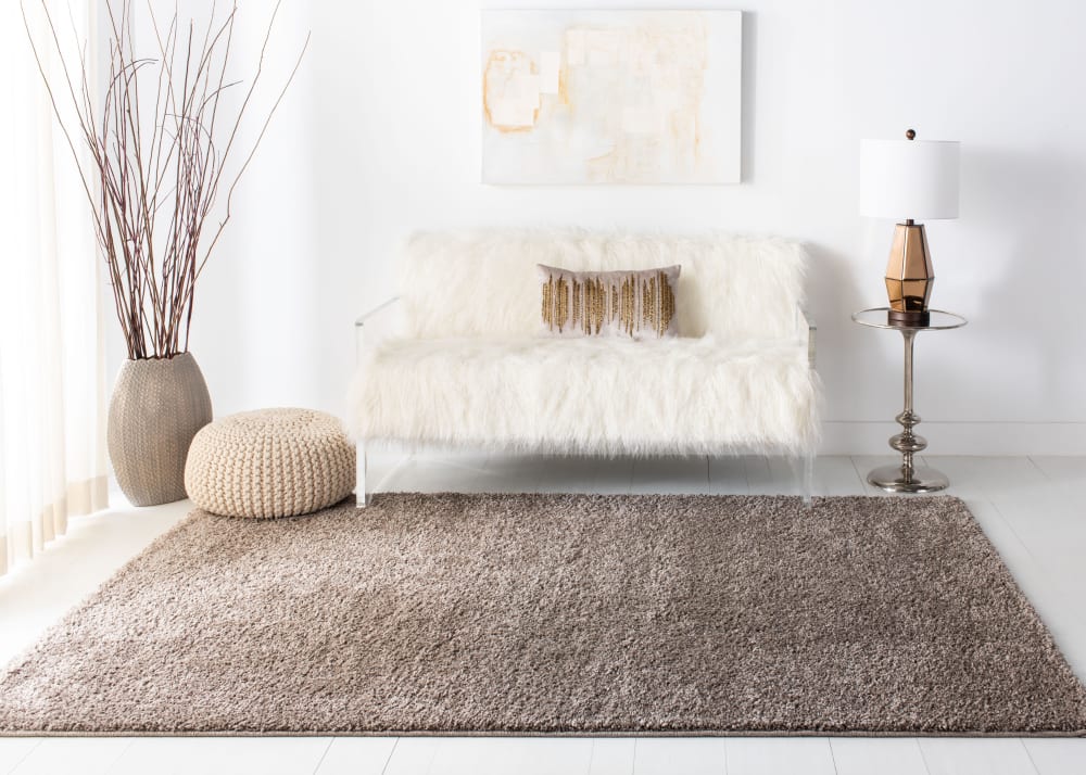 Tapis en polypropylène brun, 122 x 183 cm — vue 3