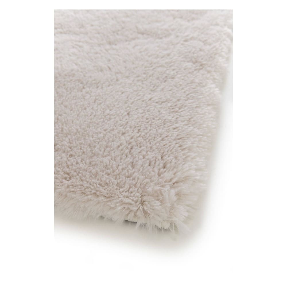 Tapis en polyester ivoire 120 x 160 x 5 cm — vue 3