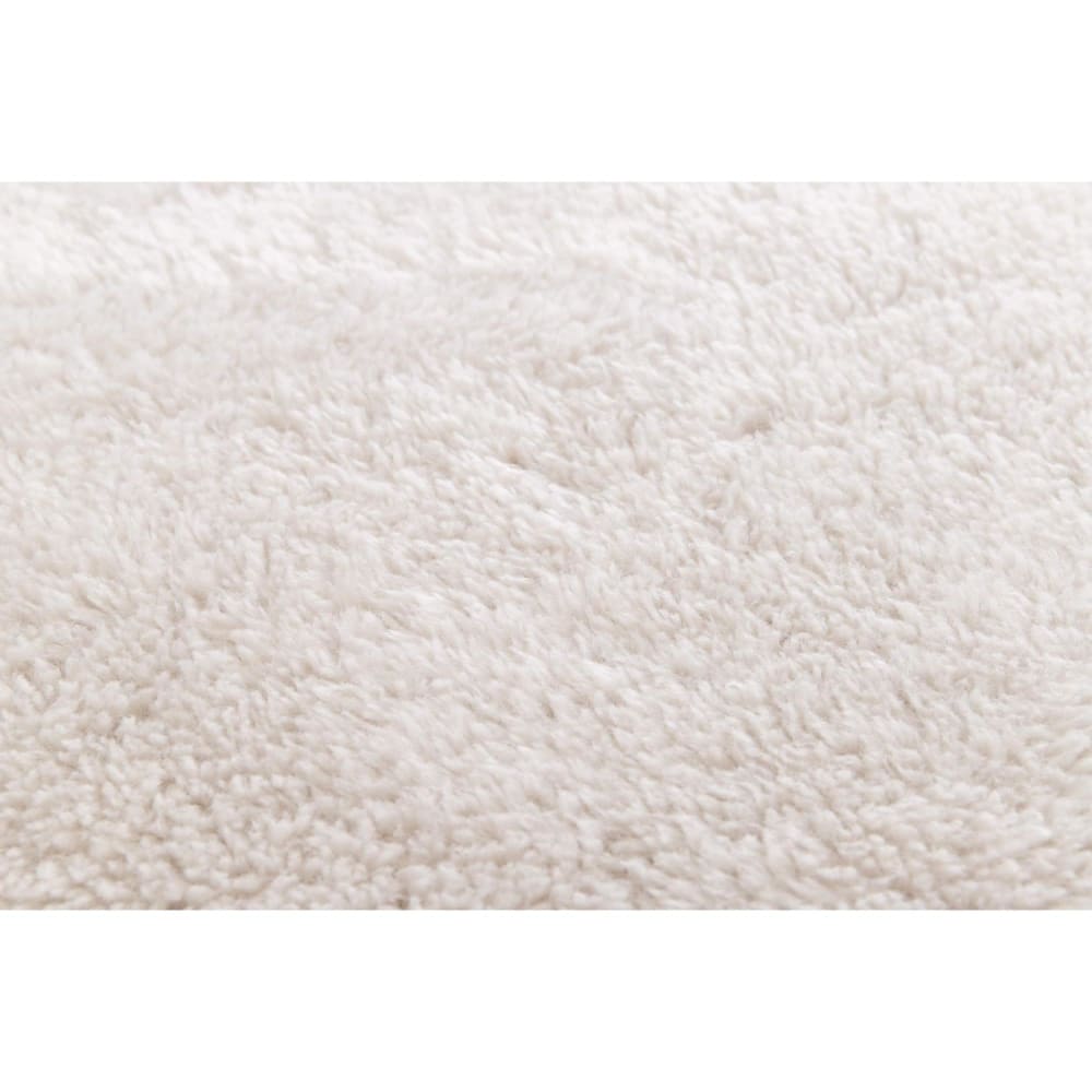 Tapis en polyester ivoire 120 x 160 x 5 cm — vue 4