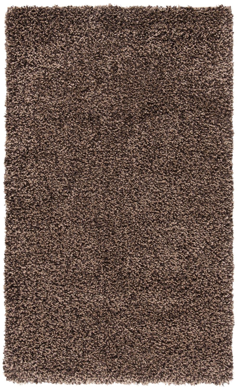 Tapis en polypropylène brun, 122 x 183 cm