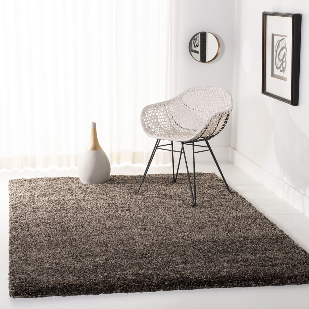 Tapis en polypropylène brun, 122 x 183 cm — vue 4