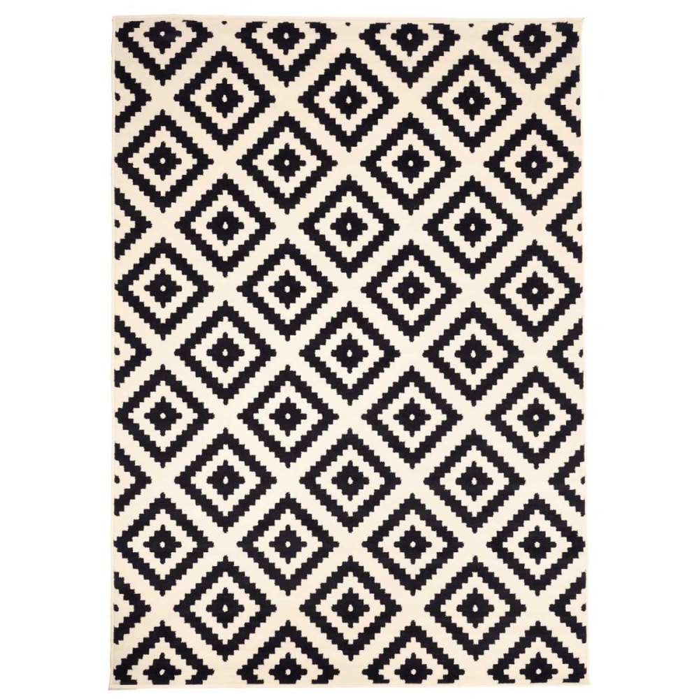 Tapis salon 120x170 noir