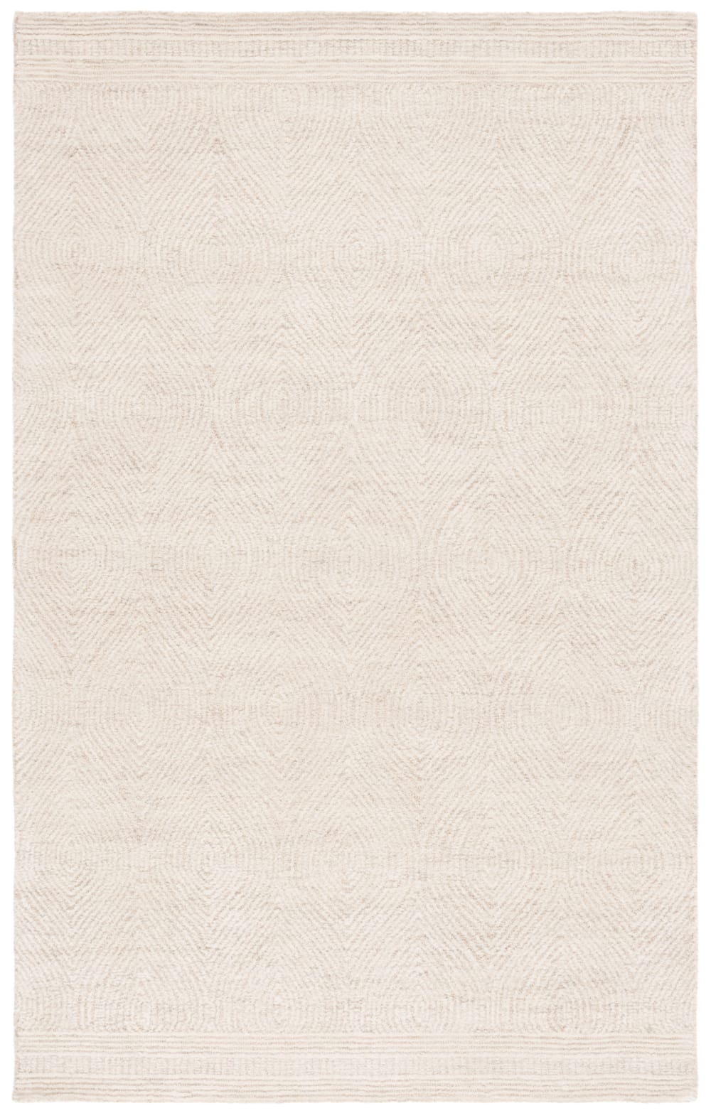 Tapis laine ivoire/beige 122 x 183 cm