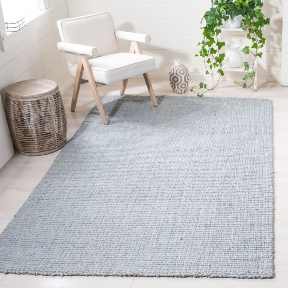 Tapis en jute gris, 122 x 183 cm — vue 3