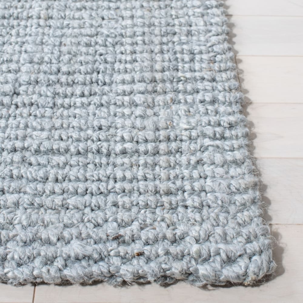 Tapis en jute gris, 122 x 183 cm — vue 4
