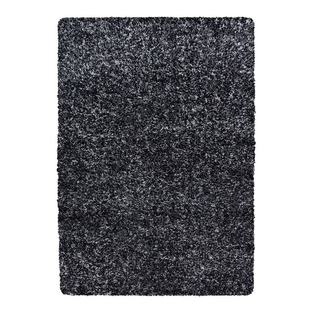 Tapis  design en polypropylène anthracite 120x170