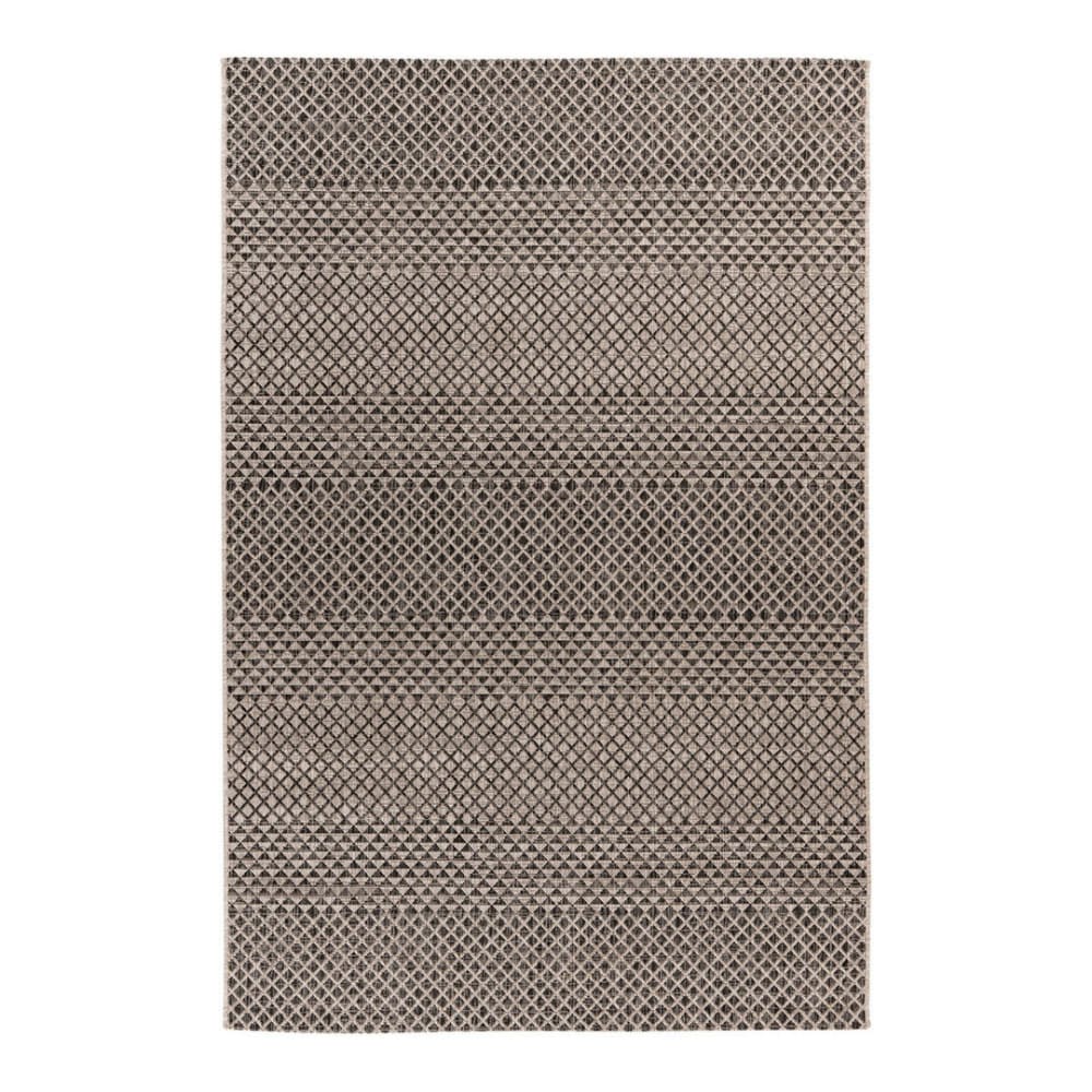 Tapis   en polypropylène gris 120x170
