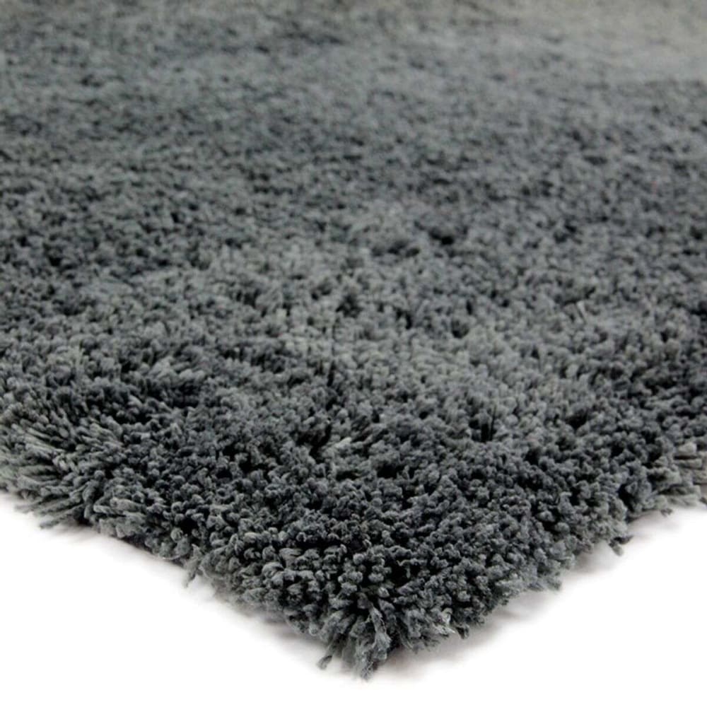 Tapis à poils longs extra-doux anthracite 120x170 — vue 4