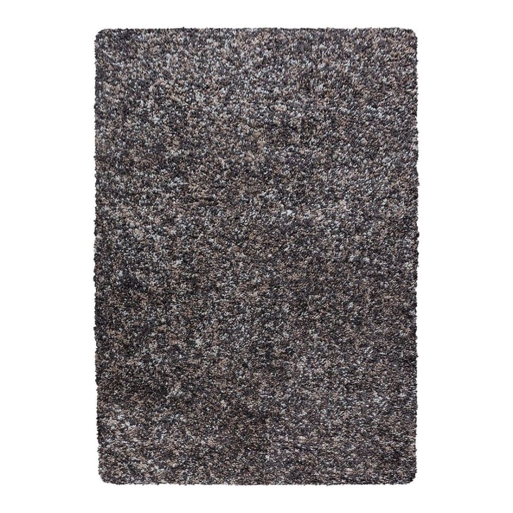 Tapis  design en polypropylène taupe 120x170
