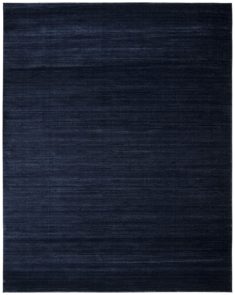 Tapis solide et tonale en polypropylène bleu, 66 x 122 cm