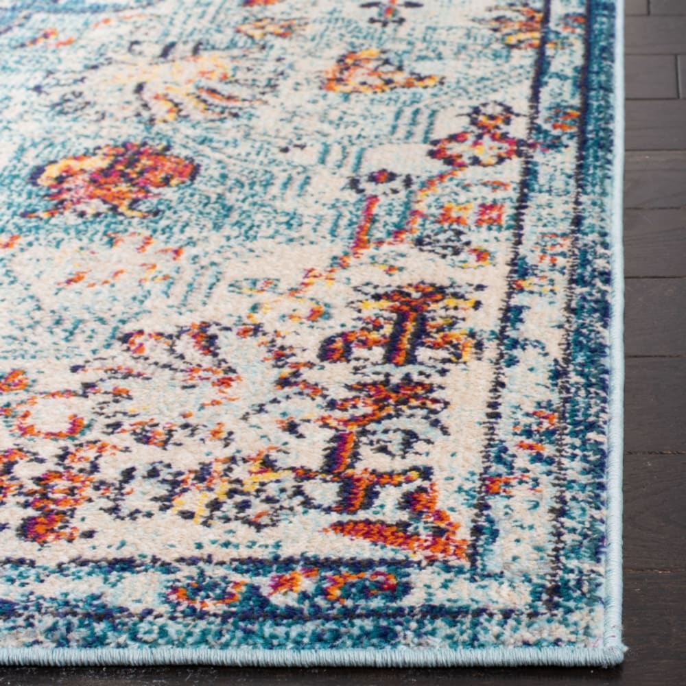 Tapis de transition en polypropylène bleu, 66 x 122 cm — vue 4