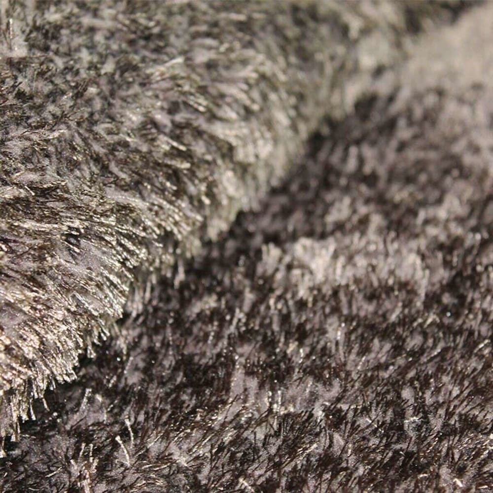 Tapis effet brillant extra-doux marron 120x170 — vue 4