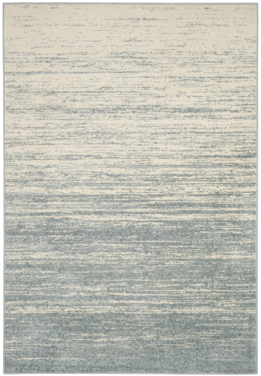 Tapis ombre moderne en polypropylène gris/beige, 122 x 183 cm