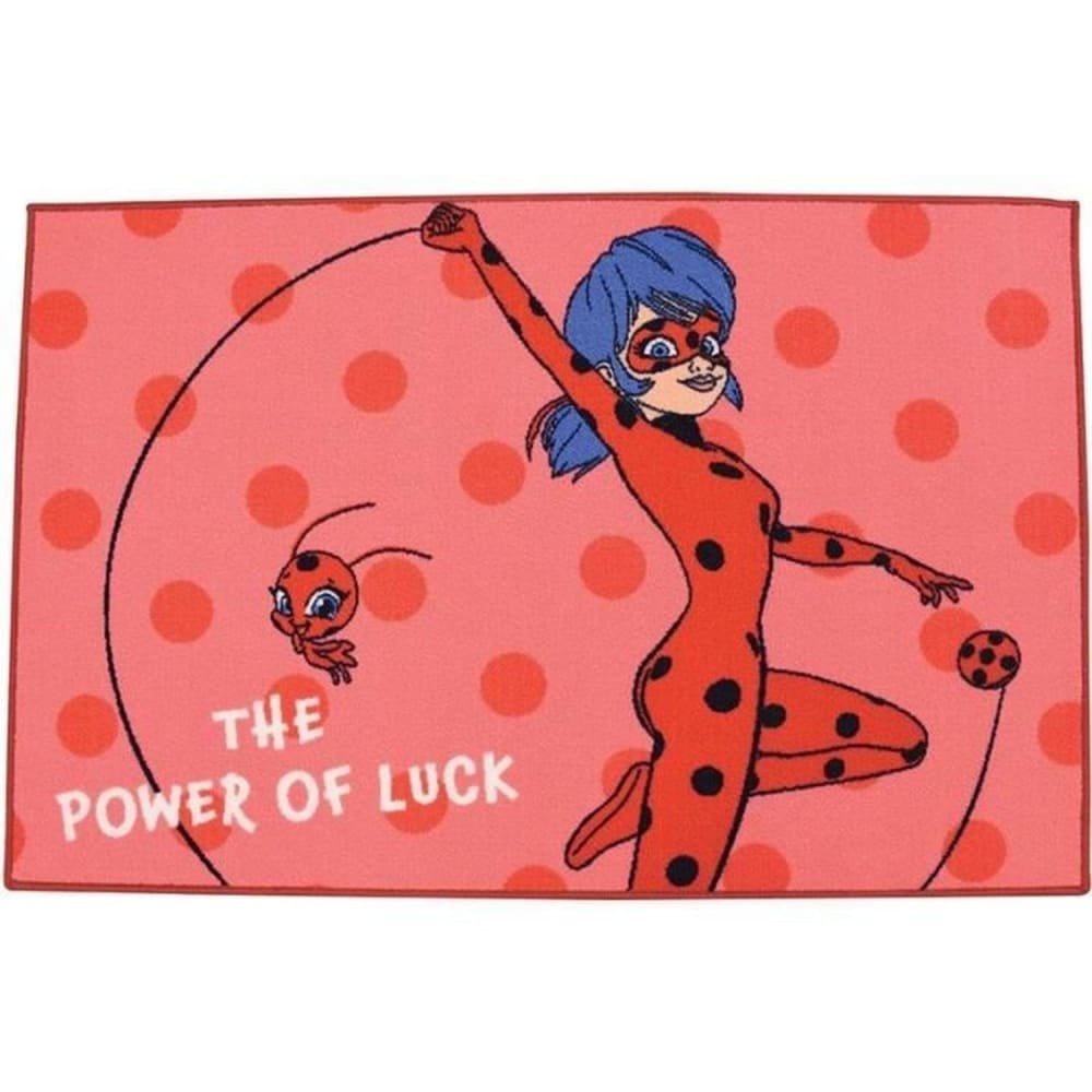 Tapis ladibug miraculous - 120 x 80 cm