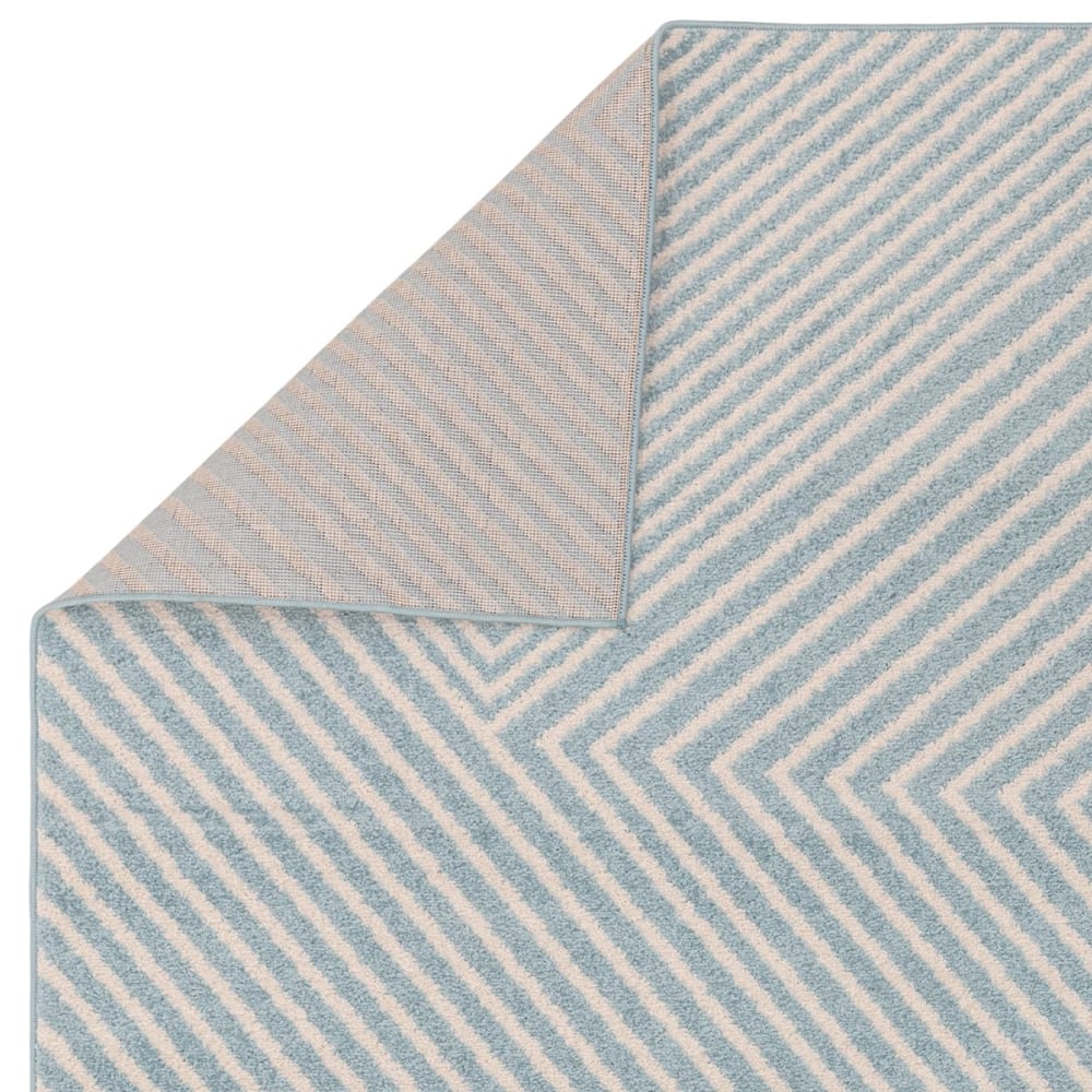 Tapis en polypropylène bleu ciel 120x170 cm — vue 4