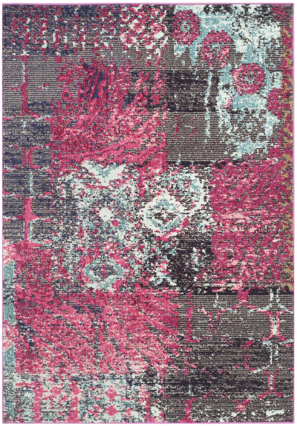 tapis rose 122 x 170