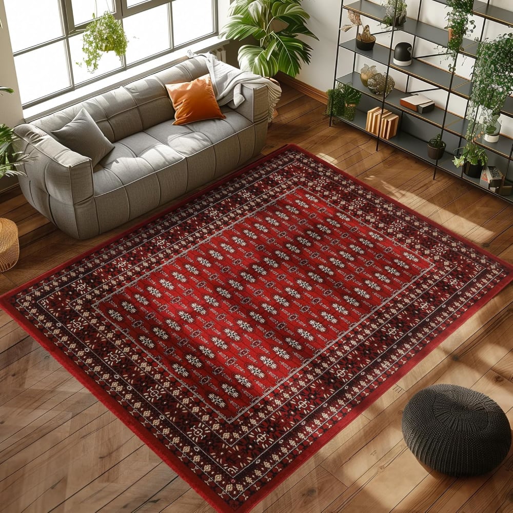 Tapis d'orient grana rouge 120 x 170 cm — vue 3