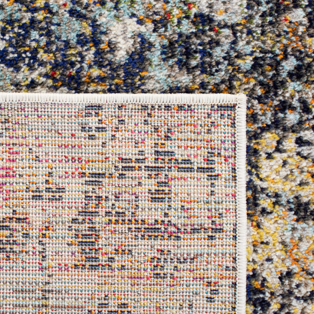 Tapis contemporain en polypropylène noir/or, 122 x 183 cm — vue 4