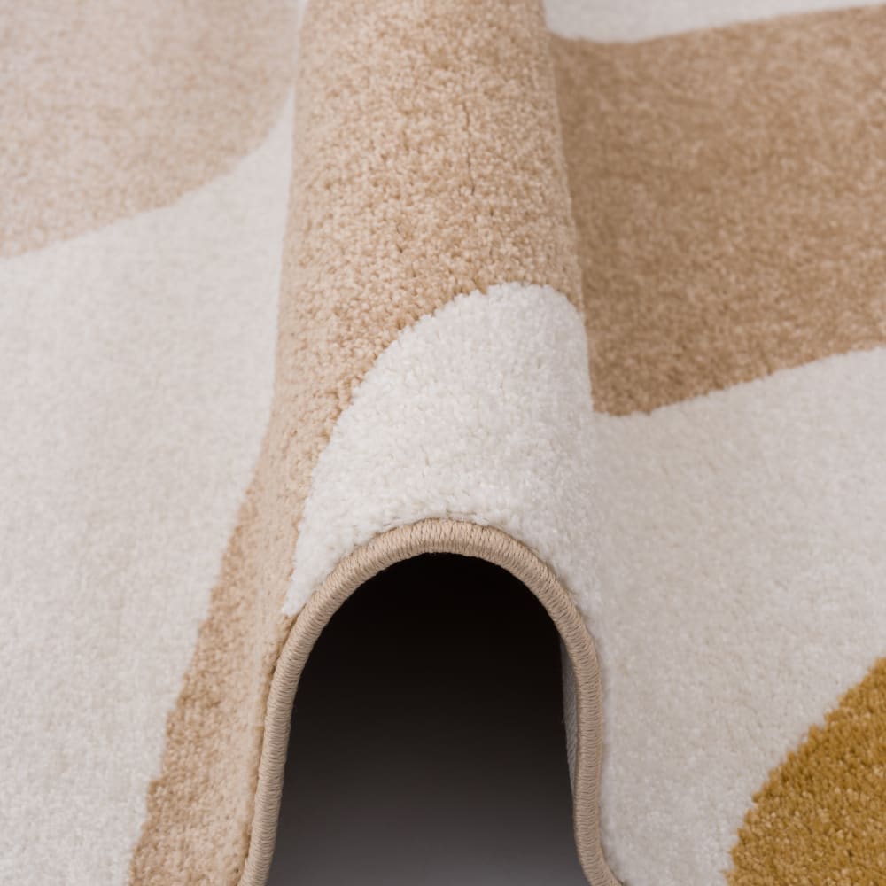 Tapis rétro beige 120x170 cm — vue 3